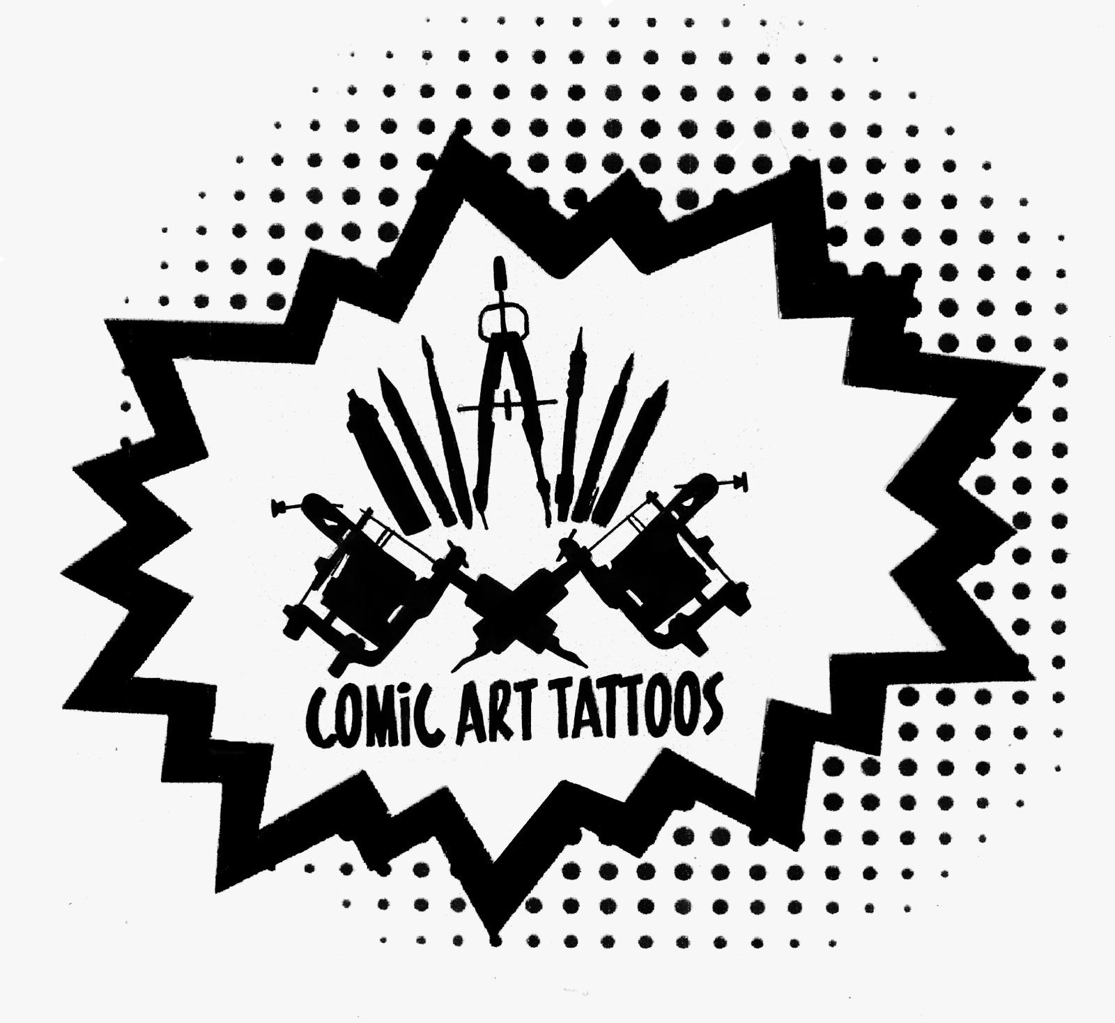 Comic Art Tattoo